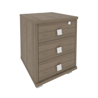 Тумба подкатная (3 ящика, с замком) Style Л.ТМ-3